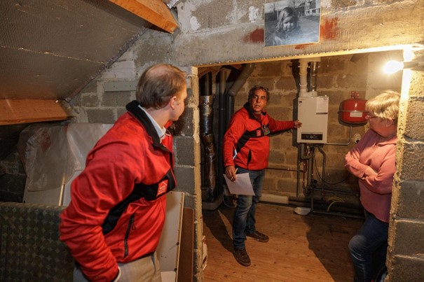 Energiecoaches huisbezoek